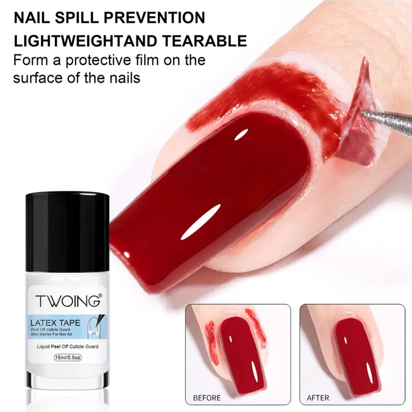 Nail Polish Gel Remover Set  (2-5 phút Nhanh!)