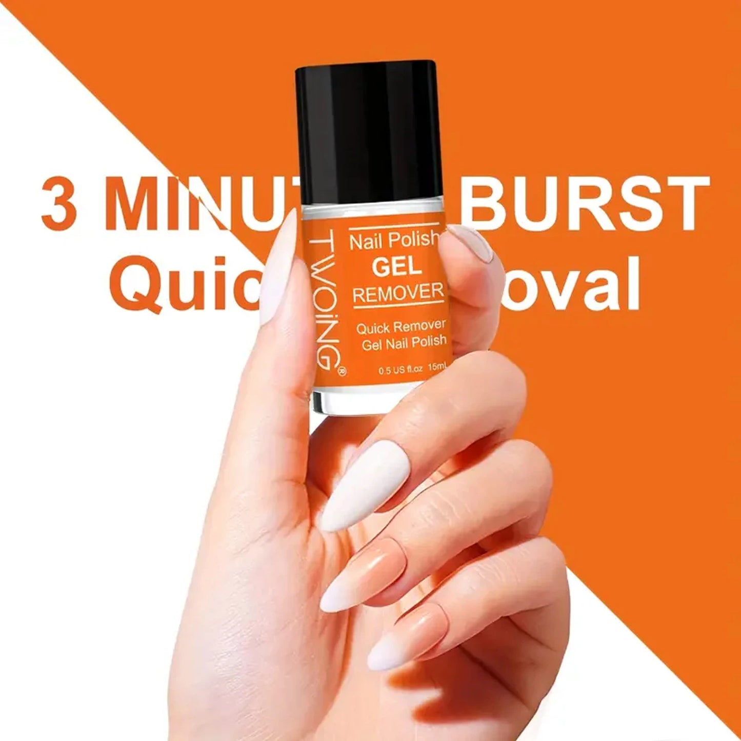 Nail Polish Gel Remover Set  (2-5 phút Nhanh!)