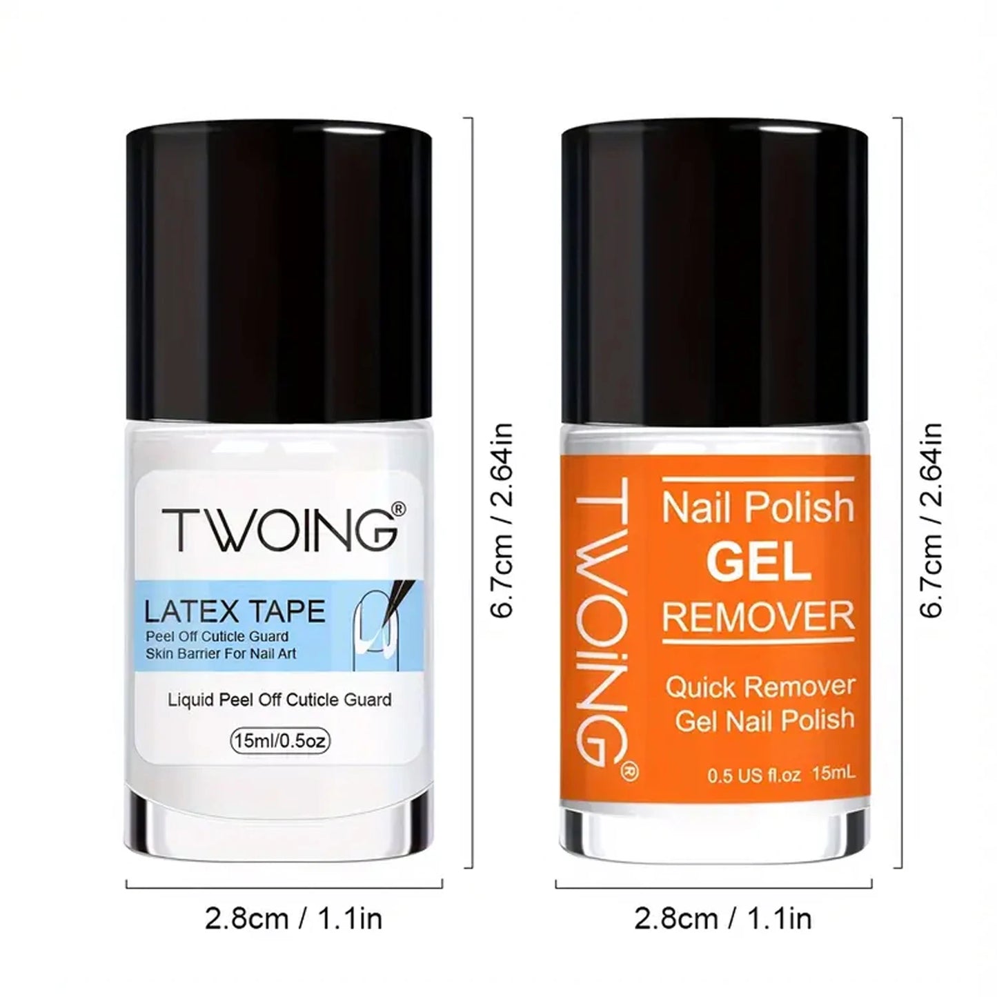 Nail Polish Gel Remover Set  (2-5 phút Nhanh!)